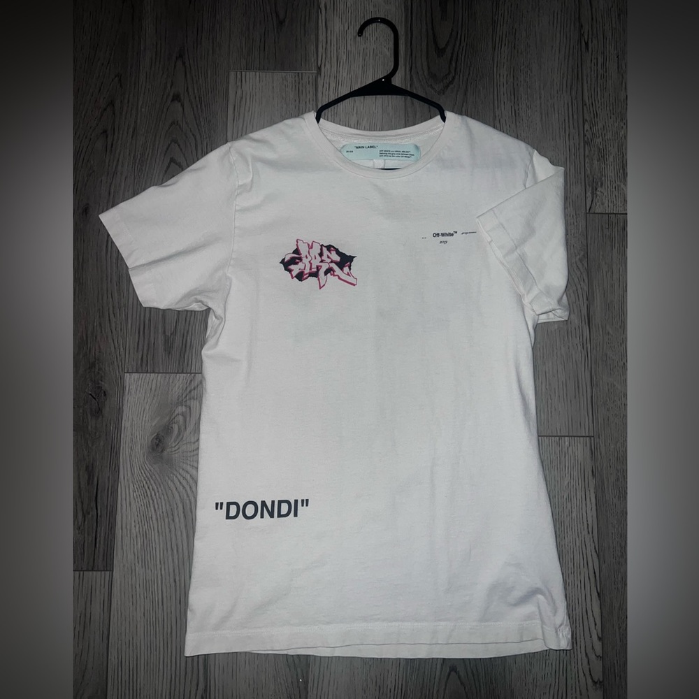 OFF-WHITE Dondi graffiti t-shirt